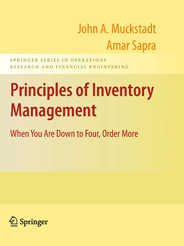 کتاب اصول مدیریت موجودی از ماکستاد و ساپرا (Principles of Inventory Management)